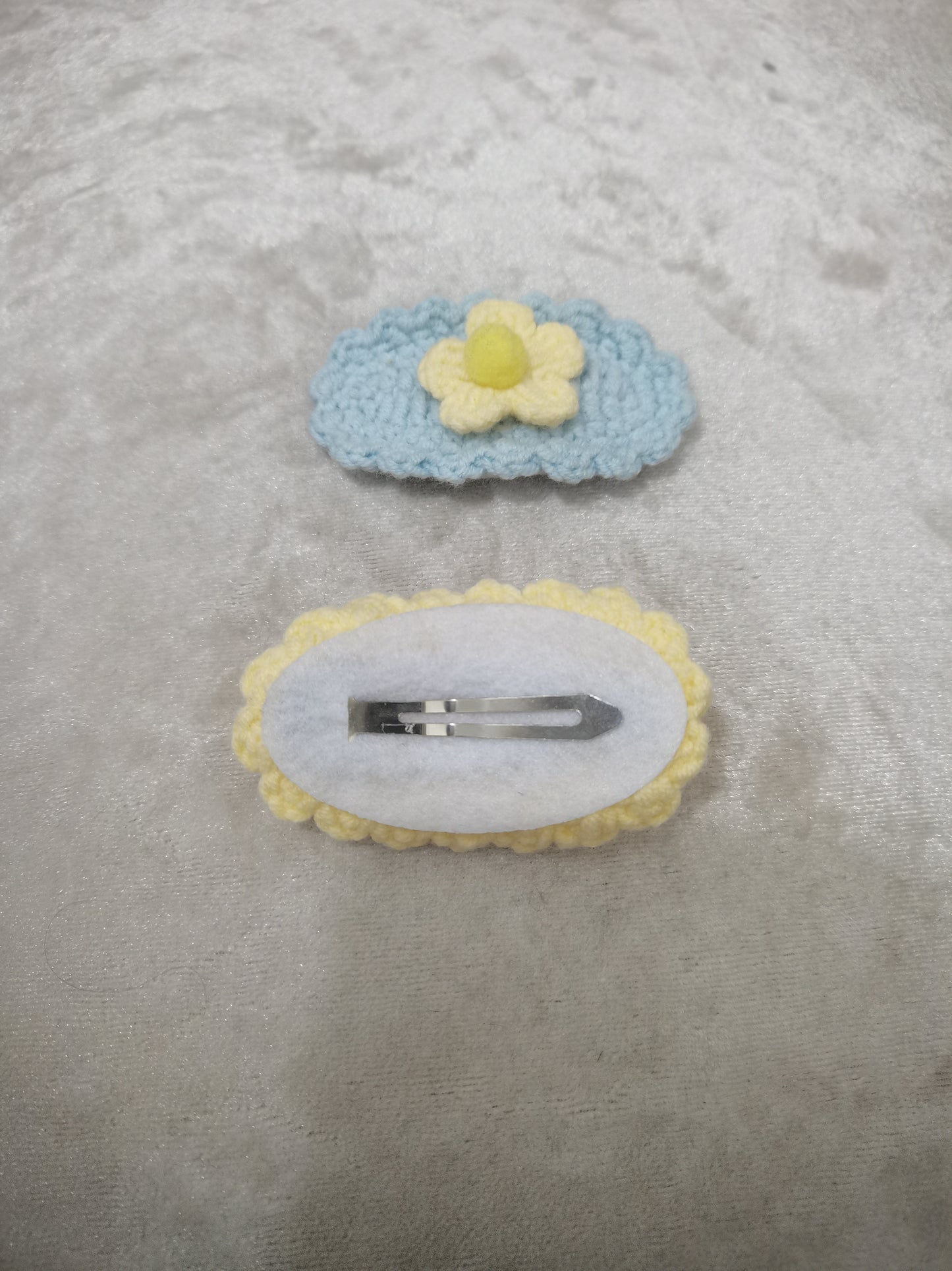 handmade crochect mat 、 pumpkin、hair clip